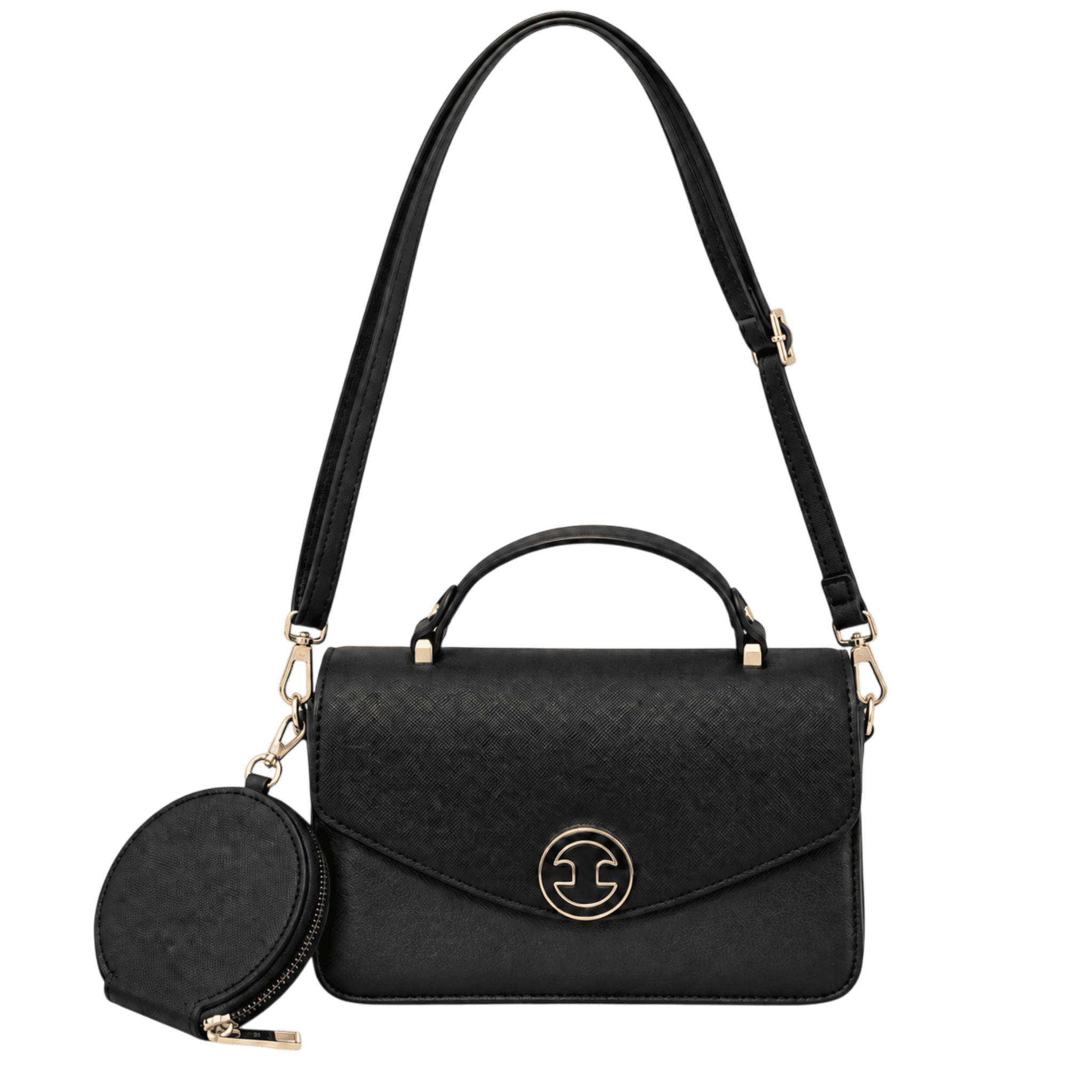 Geanta-dama-Rhea-negru-3000 Geanta dama Rhea, Negru - imagine 1