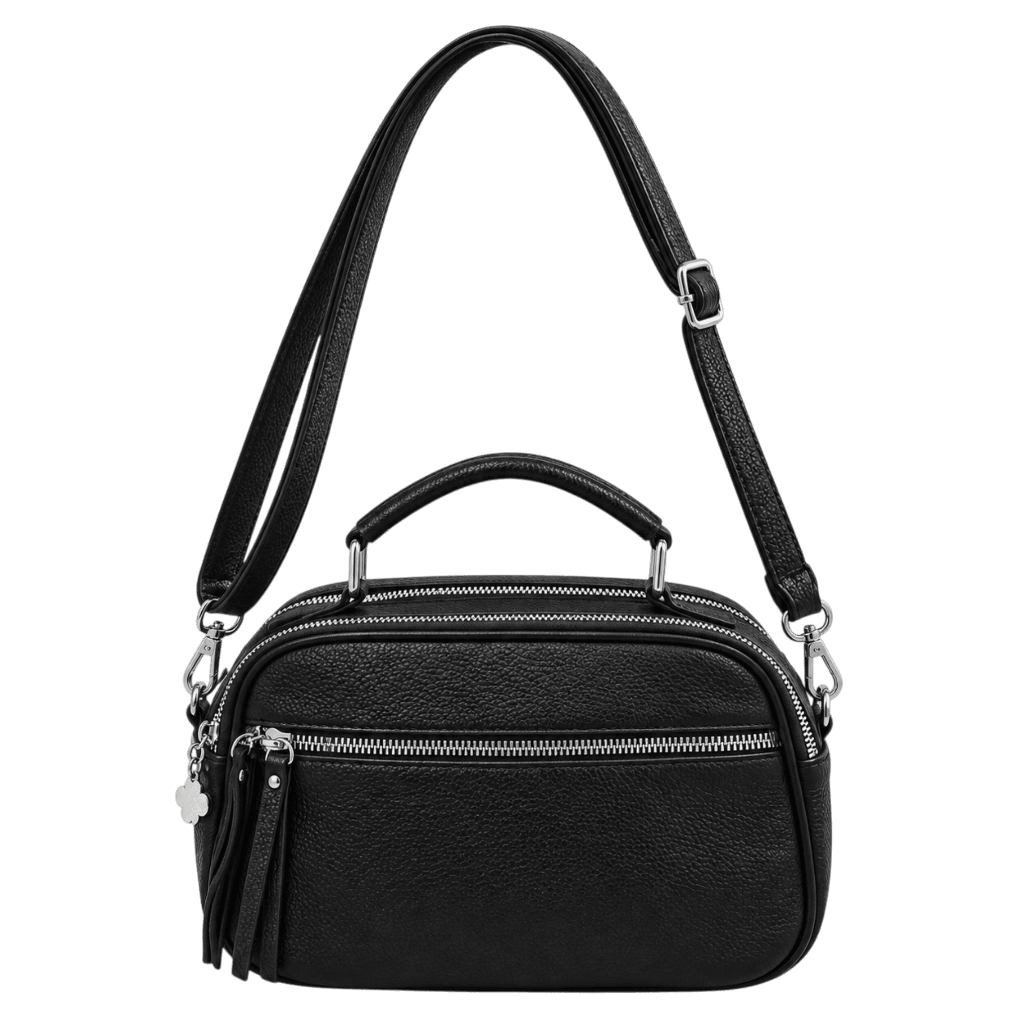Geanta-dama-fabiana-negru Geanta dama Fabiana, Negru - imagine 1