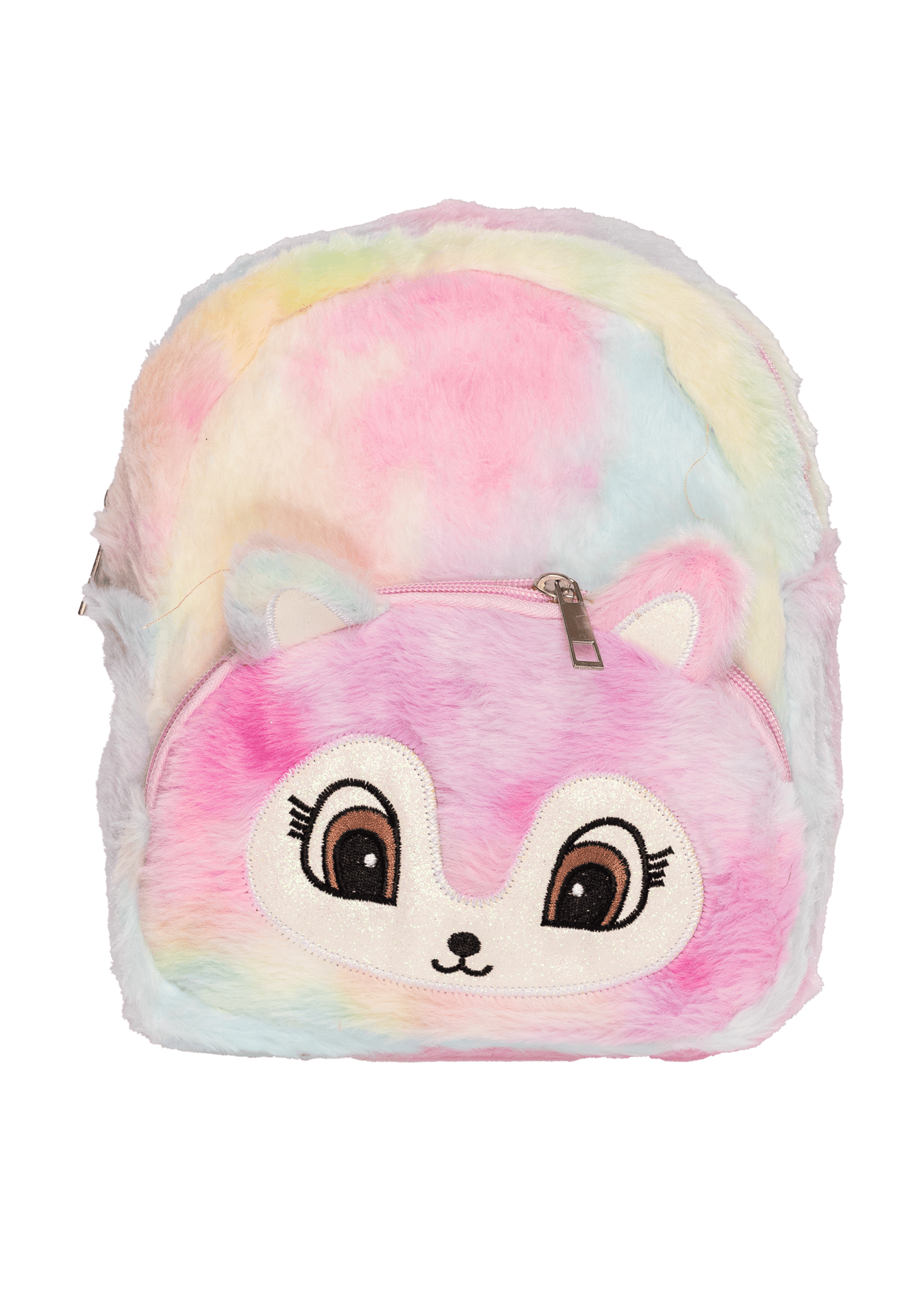 Ghiozdan-copii-puf-multicolor Ghiozdan copii gradinita Puf, Multicolor - imagine 1
