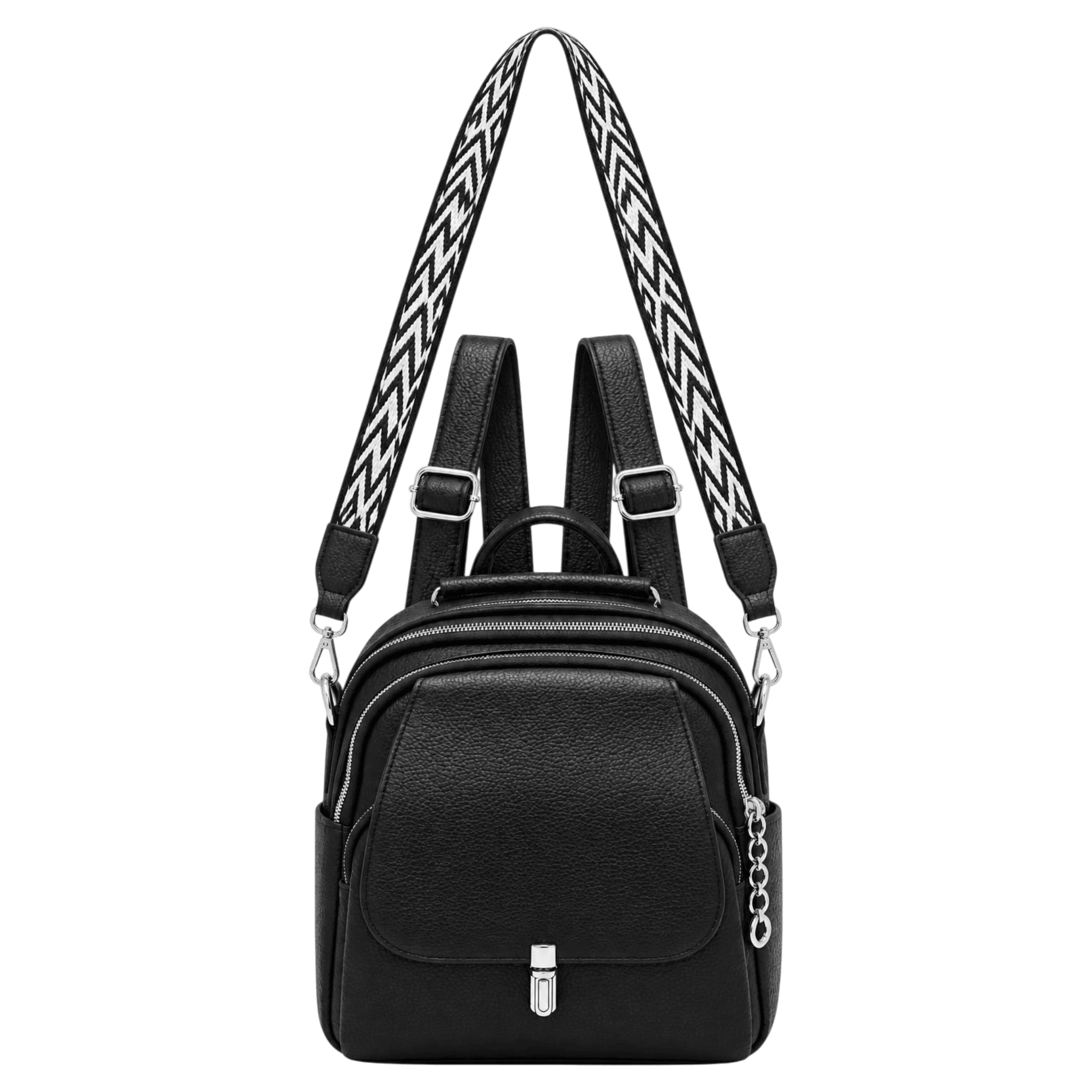 Rucsac-dama-adeline-negru Rucsac dama Adeline, Negru - imagine 1